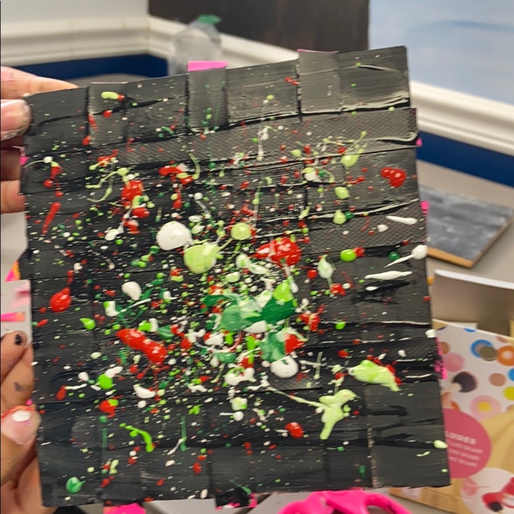 Splatter art